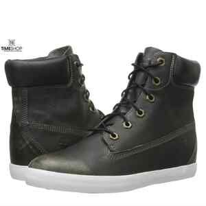 Timberland Womens Glastenbury 6 Inch Lace Boot, Black‎ size 7.5